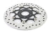 V-Twin Floating Stainless Steel, Black & Polished 11.8 inch Front B - 23-0233