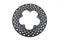 Edart 11-1/2 inch Drilled Front Brake Disc Clover Leaf Style - 23-0302