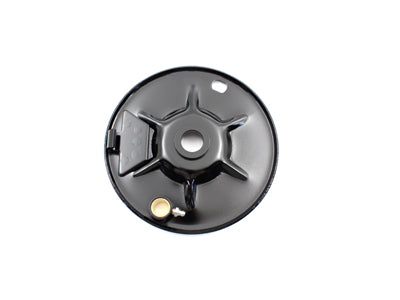 Edart Replica Rear Brake Shoe Backing Plate Black - 23-0420