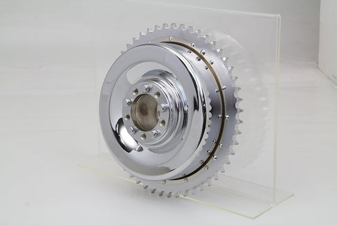 V-Twin Mechanical Brake Drum Chrome - 23-0429