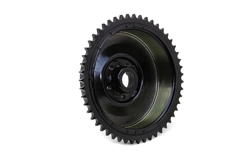 V-Twin Rear Hydraulic Brake Drum Black - 23-0432