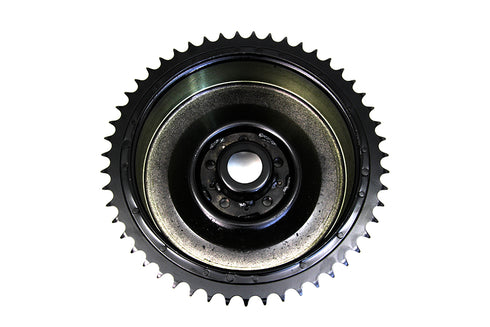 V-Twin Rear Hydraulic Brake Drum Black - 23-0432