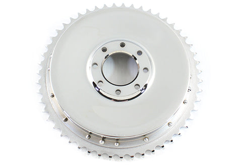 V-Twin Rear Brake Drum Chrome - 23-0437