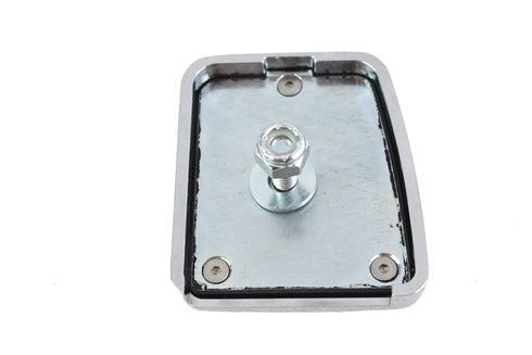 Edart Brake Pedal Pad with Flame Design - 23-0466