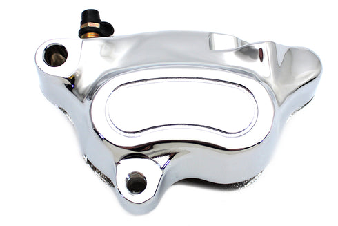Edart Chrome Front 4 Piston Left Side Caliper - 23-0499