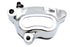 Edart Chrome Front 4 Piston Left Side Caliper - 23-0499