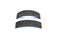 Duro Front Brake Shoe Linings with Rivets - 23-0506