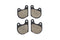 Duro Duro Soft Front Brake Pad Set Dual Disc - 23-0509