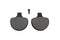 Duro Duro Soft Front Brake Pad Set - 23-0512