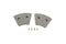 Duro Duro Soft Front Brake Pad Set - 23-0514