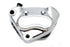 Edart Chrome Front 4 Piston Caliper - 23-0554