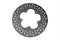 Edart 11-1/2 inch Front Brake Disc Clover Leaf Style - 23-0636
