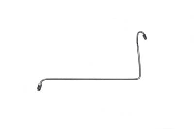 V-Twin Steel Rear Brake Line Chrome - 23-0700