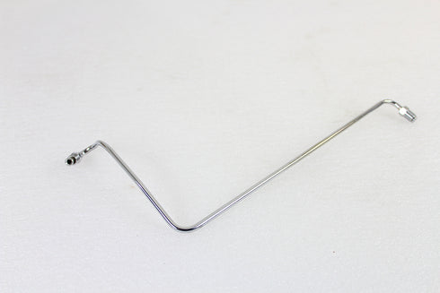 V-Twin Steel Rear Brake Line Chrome - 23-0700