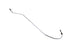 V-Twin Steel Rear Brake Line Chrome - 23-0701