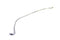 V-Twin Steel Rear Brake Line Chrome - 23-0703