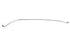 V-Twin Steel Rear Brake Line Chrome - 23-0703