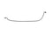 V-Twin Zinc Steel Rear Brake Line - 23-0764