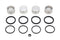 Edart Front Caliper Piston Kit with Seals - 23-0810