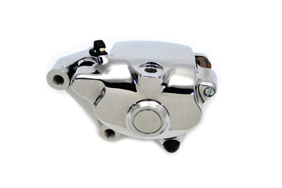 Edart Chrome 2 Piston Front Brake Caliper Left Side - 23-0852