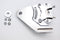AEE Chrome AEE Rear 4 Piston Caliper - 23-0853