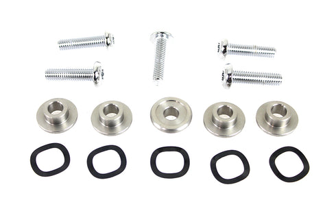 Edart Chrome Front Disc Hardware Kit - 23-0943