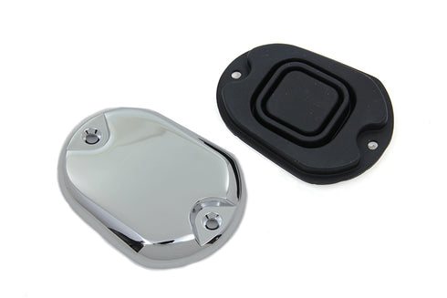 Edart Handlebar Master Cylinder Cover Chrome - 23-0944