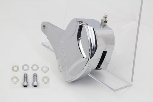 Edart Chrome Billet Front 2 Piston Caliper with Bracket - 23-1105