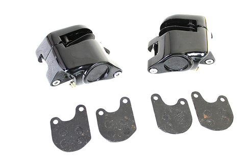 Edart Black Front 1 Piston Caliper Set - 23-1122