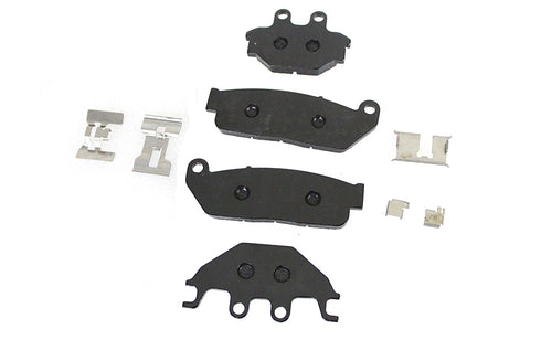 Duro Duro Semi-Metallic Front and Rear Brake Pad Set - 23-1573