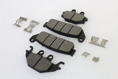 Duro Duro Semi-Metallic Front and Rear Brake Pad Set - 23-1573