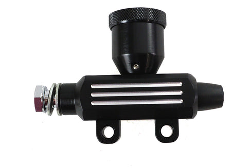 V-Twin Billet Rear Master Cylinder Black - 23-1661