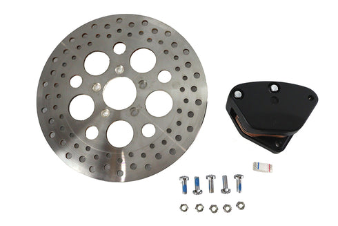 V-Twin 11.5 inch Black Front Caliper Kit - 23-1663