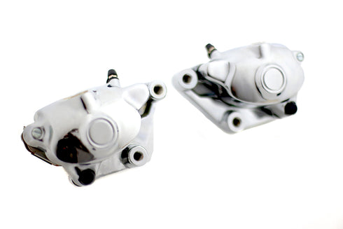 V-Twin Chrome Front 2 Piston Caliper Set - 23-1668