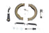 V-Twin Left Glide Brake Shoe Kit - 23-1673