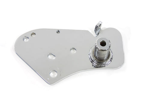 V-Twin Brake Pedal Mount Plate Chrome - 23-1744