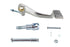 V-Twin Brake Pedal Kit Polished - 23-1879