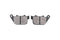Duro Duro Semi-Metallic Rear Brake Pad Set - 23-1950