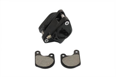 Edart Black Front 1 Piston Right Side Caliper - 23-2221