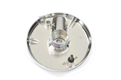 Edart Front Brake Backing Plate Left Side Chrome - 23-2224