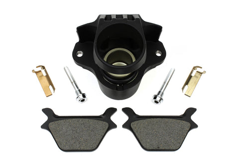 Edart Black 1 Piston Rear Caliper - 23-3056