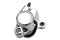 Edart Chrome Front 1 Piston Right Side Caliper - 23-3060