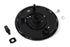 V-Twin Front Mechanical Brake Backing Plate Black - 23-3077