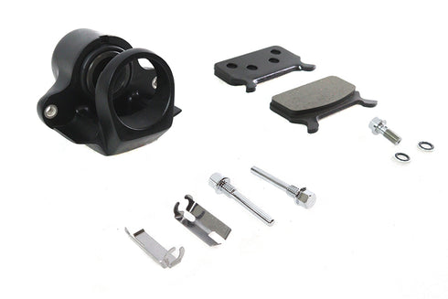 V-Twin Black Rear 1 Piston Caliper - 23-3089