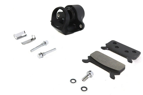 V-Twin Black Rear 1 Piston Caliper - 23-3089
