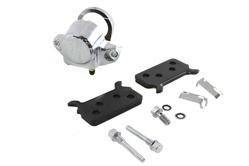 V-Twin Chrome Rear Single Piston Caliper - 23-3090