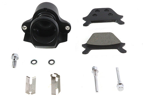 V-Twin Black 1 Piston Rear Caliper - 23-3091