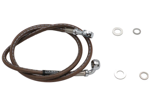 Edelbrock Stainless Steel Front Brake Hose 45-7/8 inch - 23-8746