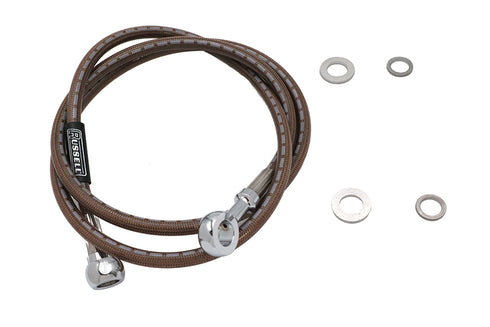 Edelbrock Stainless Steel Front Brake Hose 45-7/8 inch - 23-8746