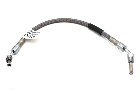 Edelbrock Stainless Steel Rear Brake Hose 13-3/8 inch - 23-8801